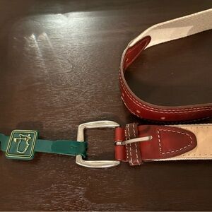 Masters Belt with Silver Buckle